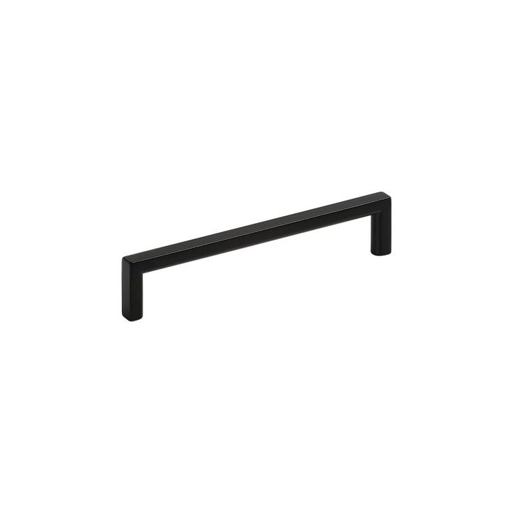 Lankavedin Beslag Design Soft, 135x8x28 mm, cc 128 mm, mattamusta
