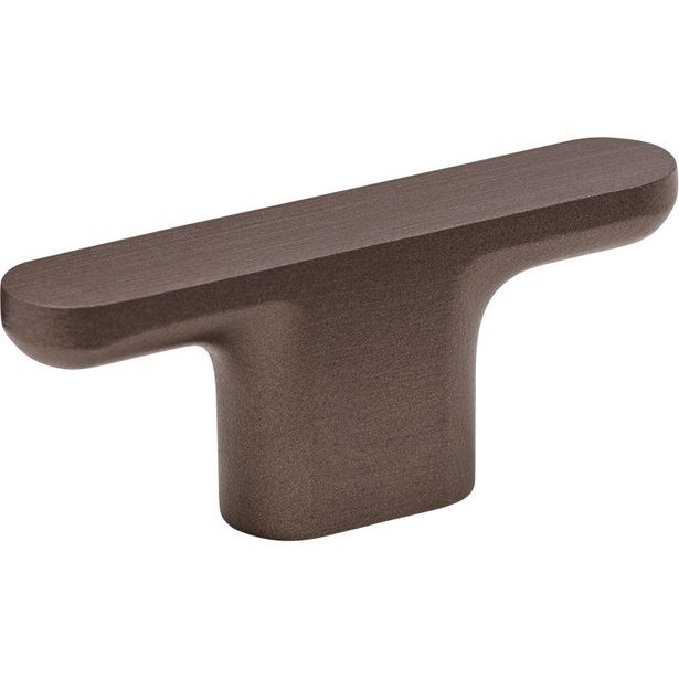 T-nuppivedin Beslag Design Vibe Plain tumma pronssi