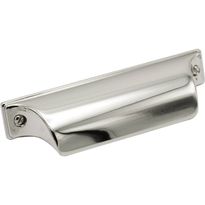 Kuppivedin Beslag Design Timjan, 105x24x27mm, kromi