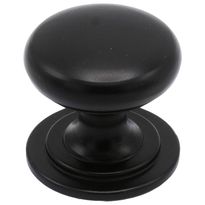 Nuppivedin Beslag Design Mynta, Ø32x30mm, musta