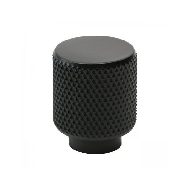 Nuppivedin Beslag Design Helix, Ø20x25mm, mattamusta