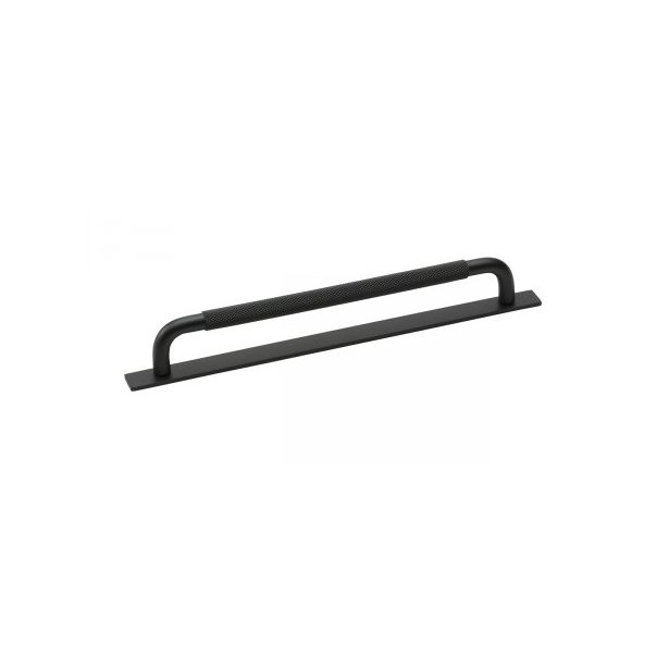 Lankavedin aluslevyllä Beslag Design Helix, 266x15x37mm, mattamusta