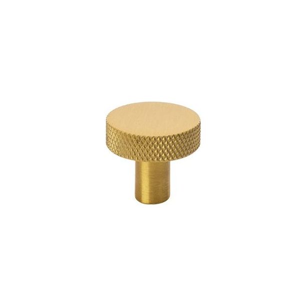 Nuppivedin Beslag Design Flat, Ø26x24mm, messinki