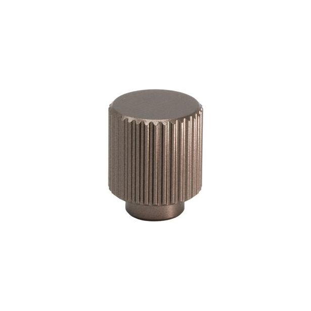 Nuppivedin Beslag Design Helix Stripe, Ø20mm, tumma pronssi