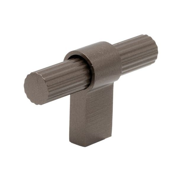 Nuppivedin Beslag Design Helix Stripe, 60x16x35mm, tumma pronssi