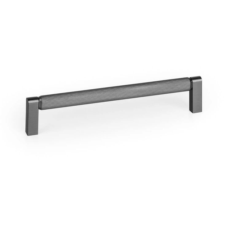 Vedin Beslag Design Brooklyn cc160mm harjattu titaanimusta