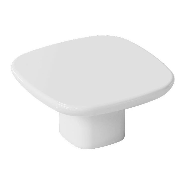 Nuppivedin Beslag Design Tabula 40x20mm valkoinen
