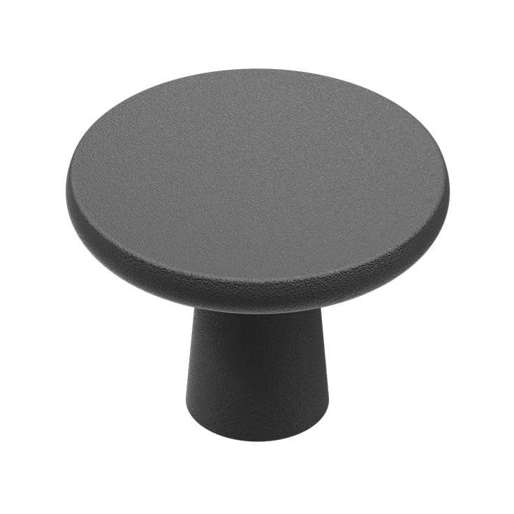 Nuppivedin Beslag Design Terra Ø37mm mattamusta