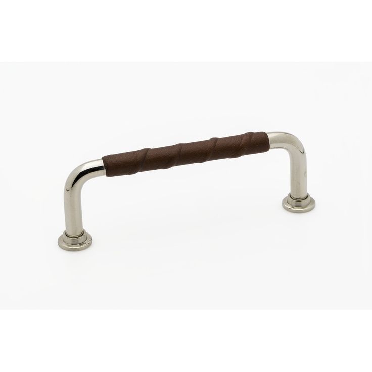 Lankavedin Beslag Design 1353, 110x7x34 mm, cc 96 mm, nahka, kromi