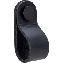 Vedin Beslag Design Loop Round, nahka, musta