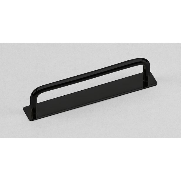 Lankavedin aluslevyllä Beslag Design Royal, 147x21x32mm, mattamusta