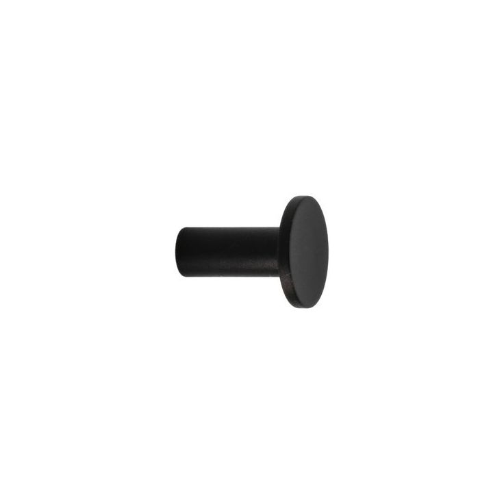 Koukku Beslag Design Sture, Ø18mm, mattamusta