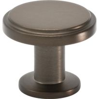 Nuppivedin Beslag Design Uno, Ø30mm, ruskea messinki
