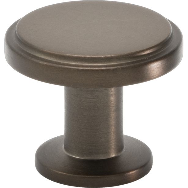 Nuppivedin Beslag Design Uno, Ø30mm, ruskea messinki