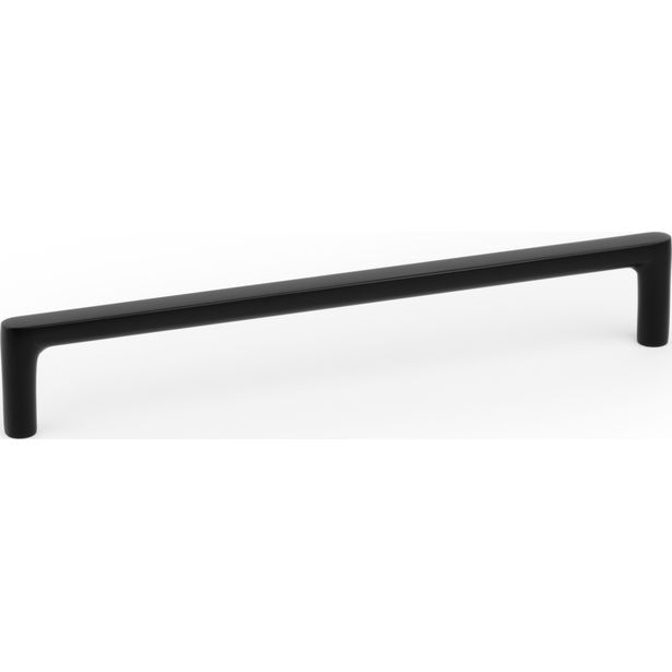 Lankavedin Beslag Design Pura, 168x8x28mm, cc160mm, mattamusta