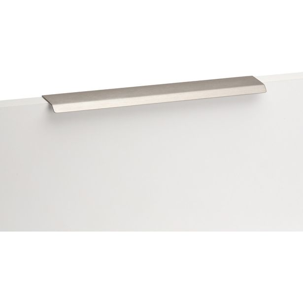 Profiilivedin Beslag Design Curve, 200x36x17 mm, cc 128 mm, ruostumaton teräs