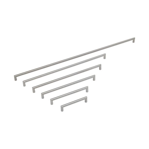 Lankavedin Beslag Design Norma, 12 140x12x32 mm, cc 128 mm, ruostumaton teräs