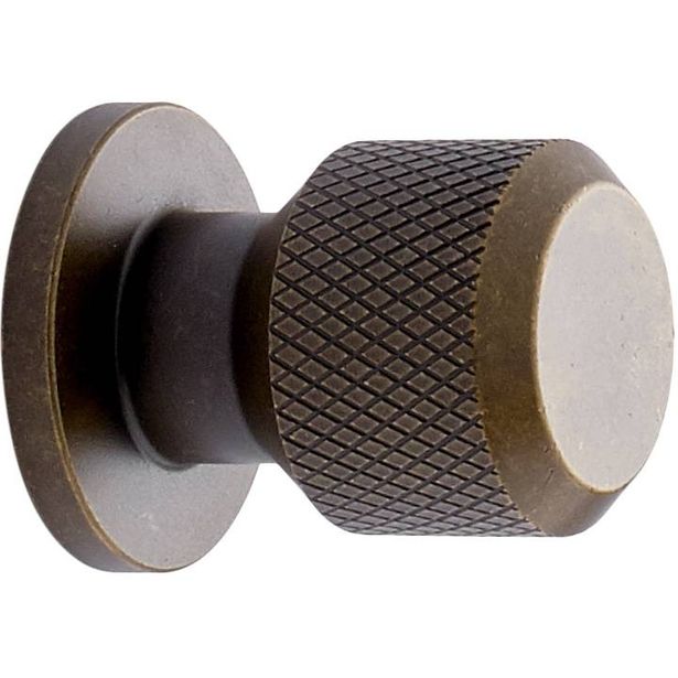 Nuppivedin Beslag Design Manor Round, Ø30mm, antiikkimessinki