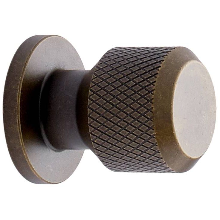 Nuppivedin Beslag Design Manor Round, Ø30mm, antiikkimessinki