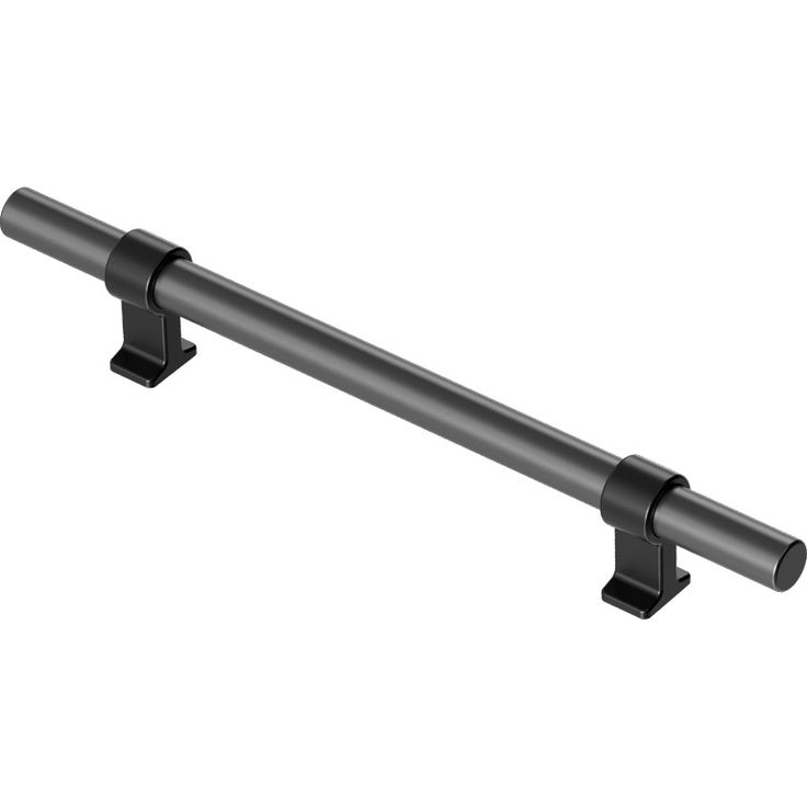 Lankavedin Beslag Design Bond, 250x38x20mm, cc160mm, harjattu musta/gunmetal