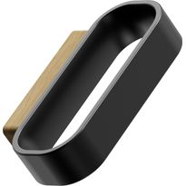 Lankavedin Beslag Design Race, 64x35x13mm, cc32mm, tammi/harjattu musta