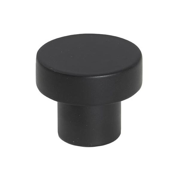Nuppivedin Beslag Design Mood, Ø30x25mm, mattamusta