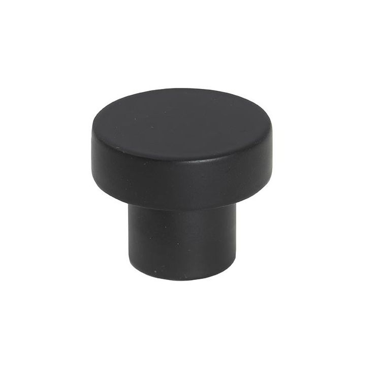 Nuppivedin Beslag Design Mood, Ø30x25mm, mattamusta