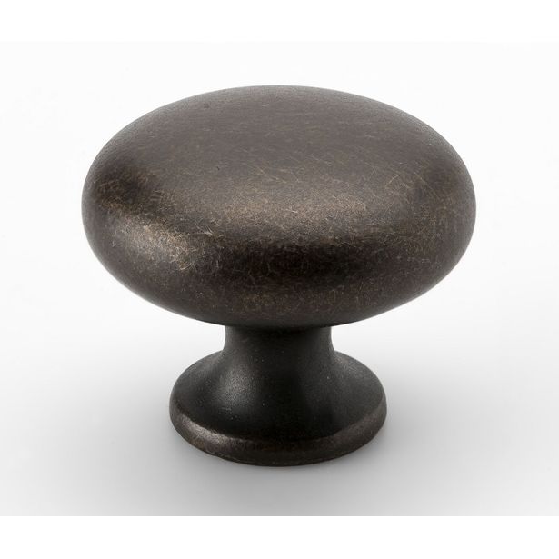 Nuppivedin Beslag Design Duke, Ø32x26mm, antiikkimessinki