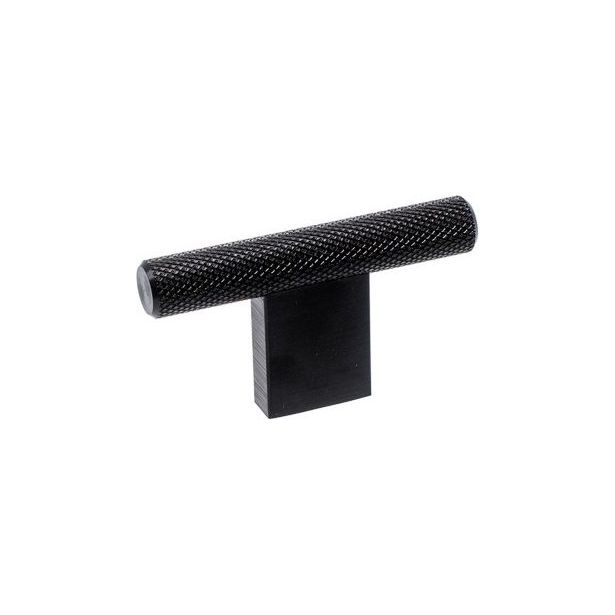 Nuppivedin Beslag Design Graf Mini, 60x33mm, musta