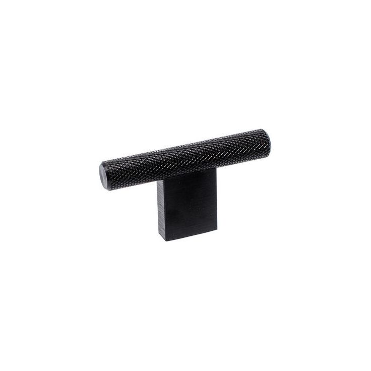 Nuppivedin Beslag Design Graf Mini, 60x33mm, musta
