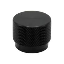 Nuppivedin Beslag Design Graf Big, Ø38x30mm, musta