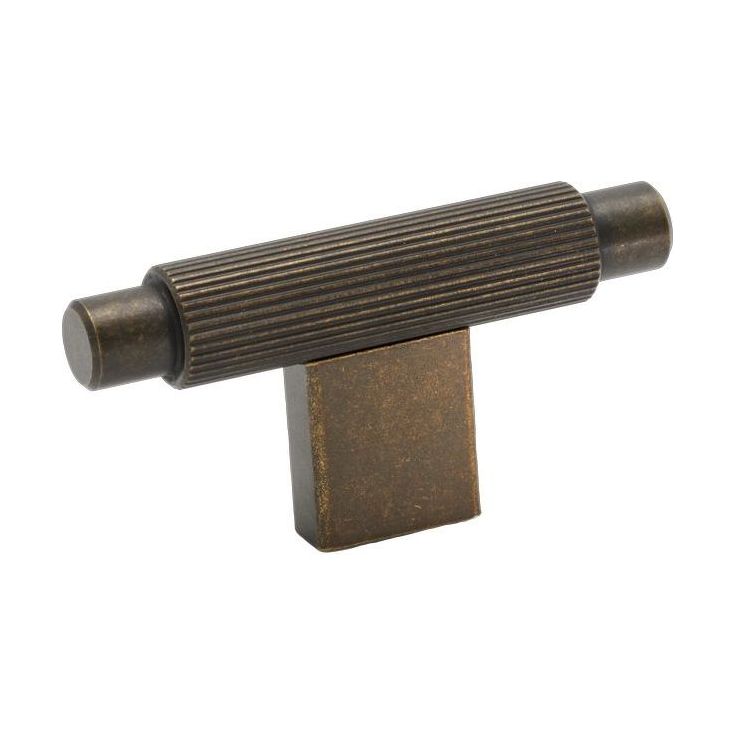 Nuppivedin Beslag Design Arpa T, 70mm, antiikkimessinki
