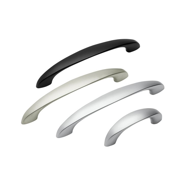 Lankavedin Beslag Design 0033, 160x18x28 mm, cc 128 mm, ruostumaton teräs