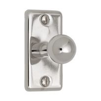 Nuppivedin Beslag Design 5320, 25x50x32 mm, nikkeli + ruuvit