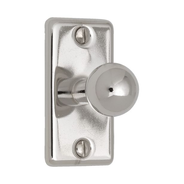 Nuppivedin Beslag Design 5320, 25x50x32 mm, nikkeli + ruuvit
