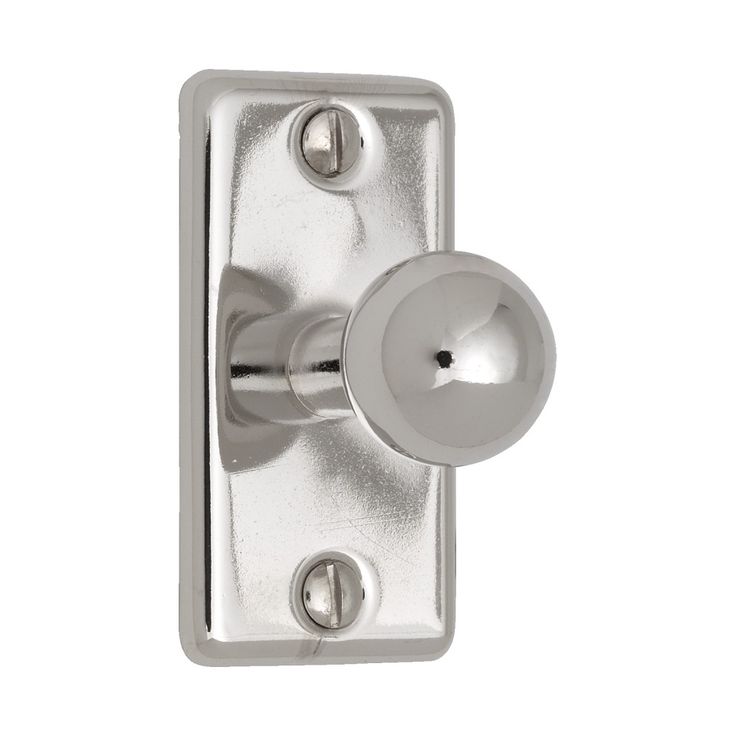Nuppivedin Beslag Design 5320, 25x50x32 mm, nikkeli + ruuvit