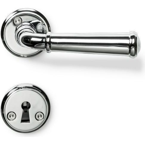 Ovenkahva Beslag Design Hampton avainkilvellä, kromi