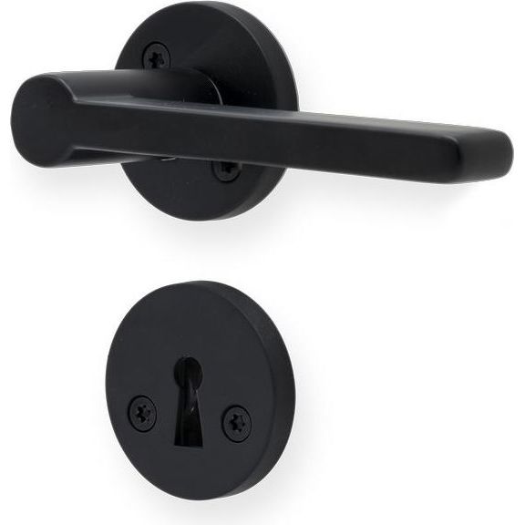 Ovenkahva Beslag Design Monza avainkilvellä, mattamusta