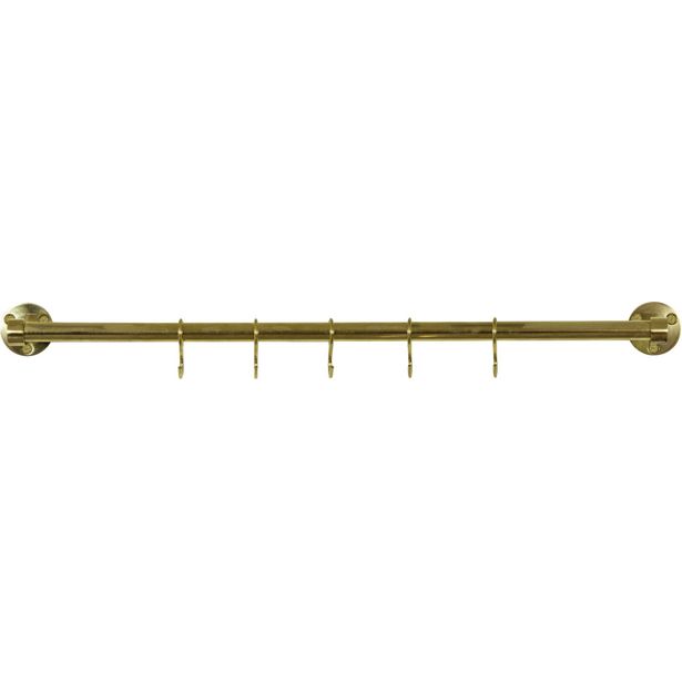 Keittiötanko Beslag Design Aveny 600 messinki