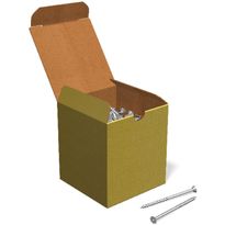 Harjatiiliruuvi tiivisteellä Benders Carisma, 4.5x80 mm, rst, 50 kpl/pak