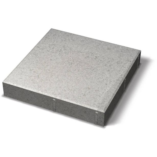 Sileä laatta Benders 350x350x60 mm, grafiitti