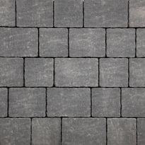 Pihakivi Benders Ocala Antik 50 mm, lajitelma 3 kokoa, grafiitti