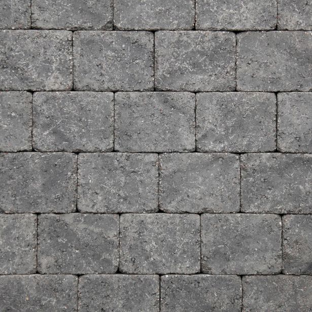 Pihakivi Benders Troja Antik Kokokivi 210x140x50 mm, grafiitti