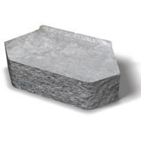 Muurikivi Benders Megastone 100 pyöreäksi lohkottu, harmaa