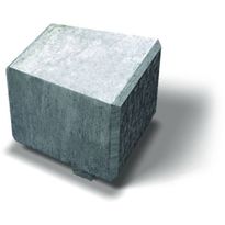 Säteittäinen pintakivi Benders Megawall Garden/Projekt 200x200x150 mm, harmaa