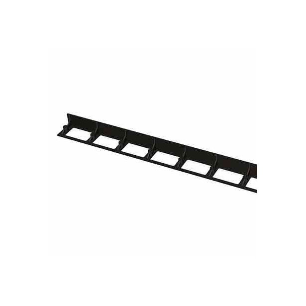 Reunatuki Benders muovi, 2440 mm, 2 kpl + 12 maapiikkiä musta