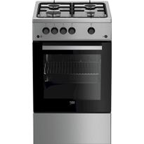 Kaasuliesi kaasu-uunilla Beko FSG52020FX, 50cm, teräs