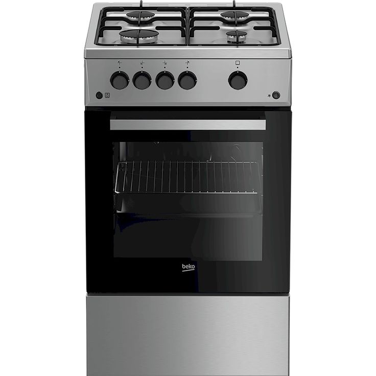 Kaasuliesi kaasu-uunilla Beko FSG52020FX, 50cm, teräs