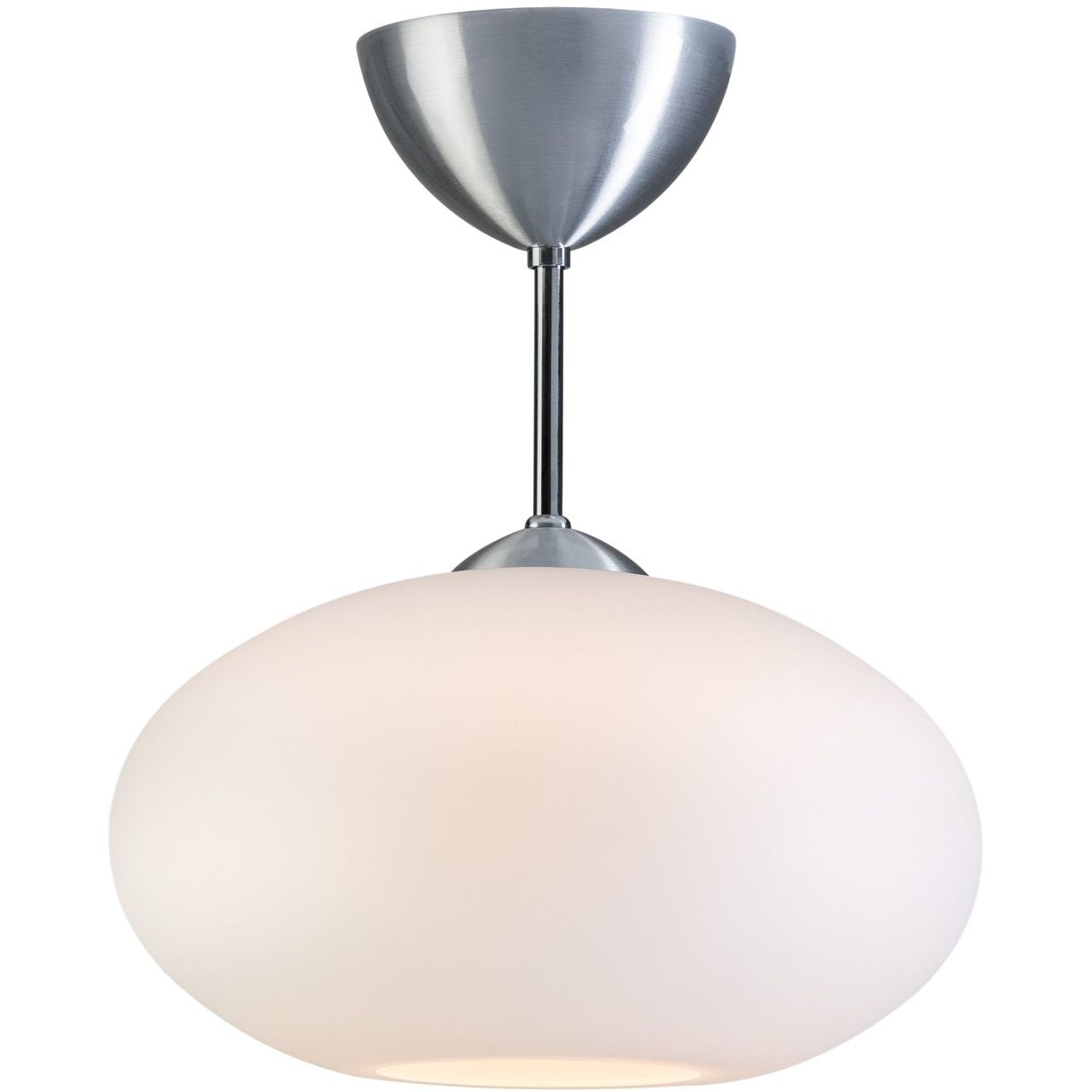 Plafondi Belid Bullo, Ø27 cm, alumiini/lasi