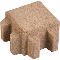 Hulevesikivi Grass, 115x115x80mm, hiekanruskea